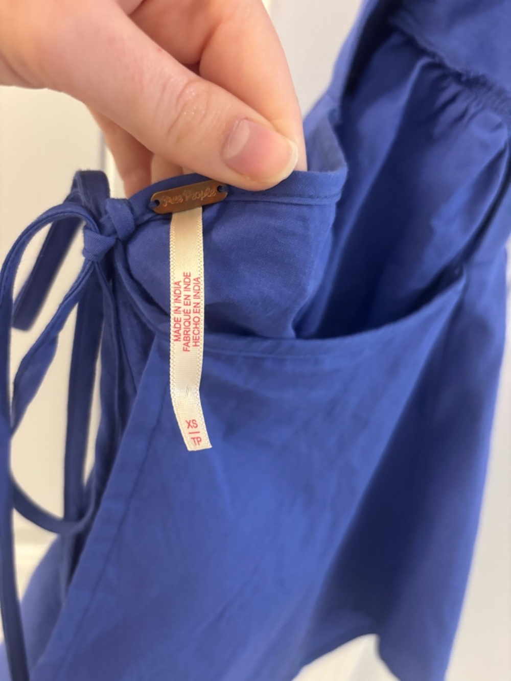 Free People Got Your Back Set in Cobalt - Picture 7 of 8